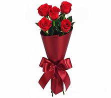 Букет 5 Красных роз Эдлесс Лав в Староюрьево