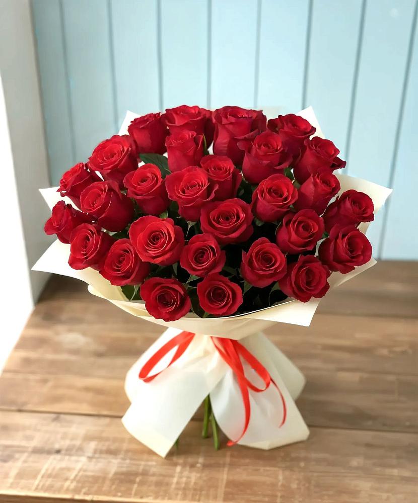 Букет 29 Красных роз в Староюрьево