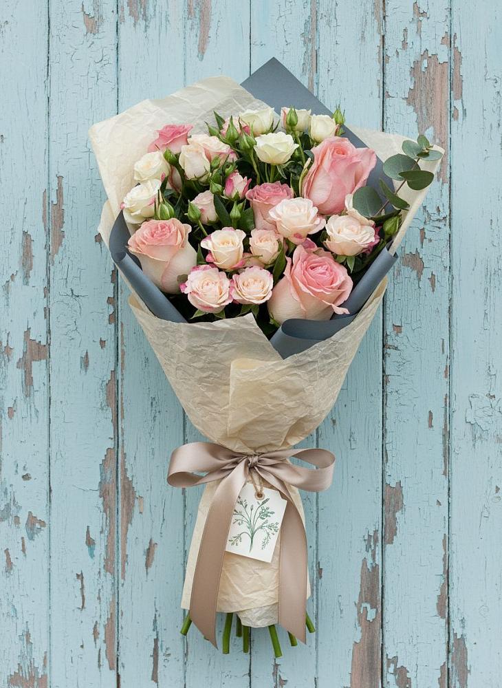 Букет цветов из: Розы в Староюрьево