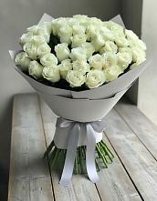 Букет 35 Белых роз в Староюрьево