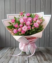 Букет Розовый кустик в Староюрьево