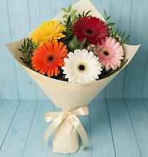 Букет цветов из:  Герберы в Староюрьево