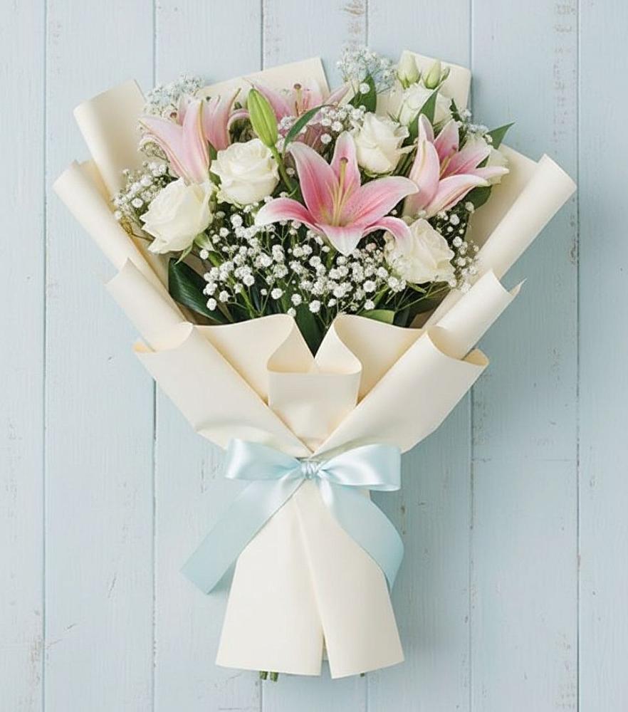 Букет цветов из: Лилии в Староюрьево