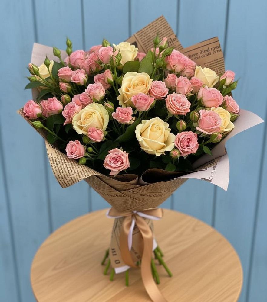 Букет цветов из: Розы в Староюрьево