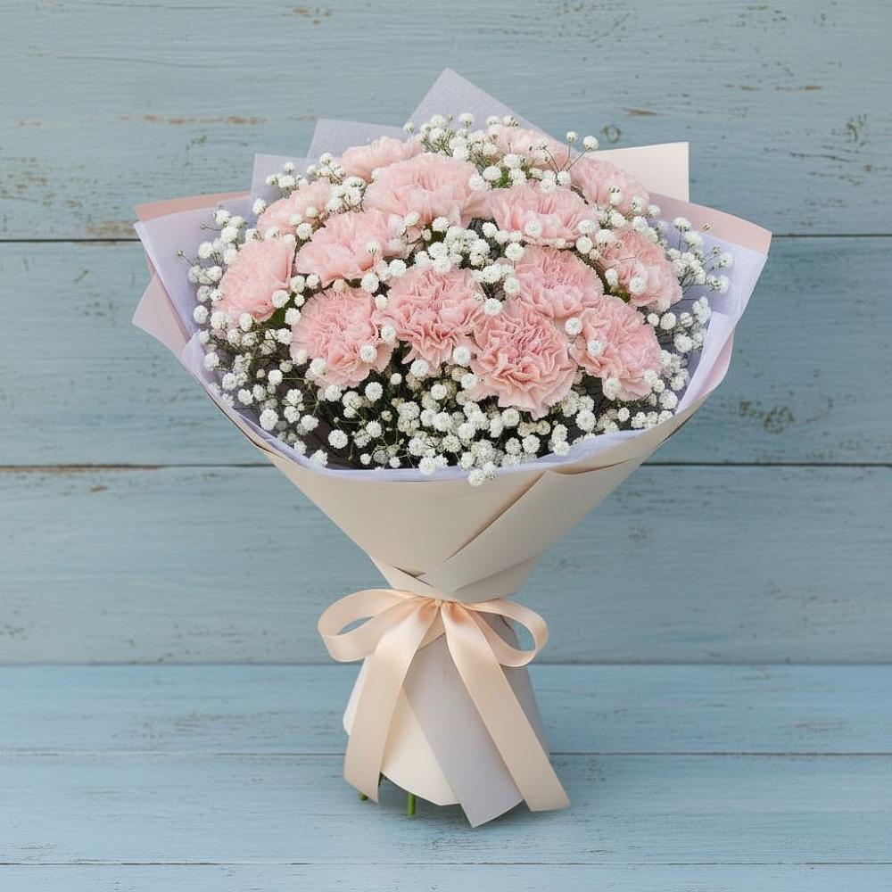 Букет цветов из: Гвоздики в Староюрьево