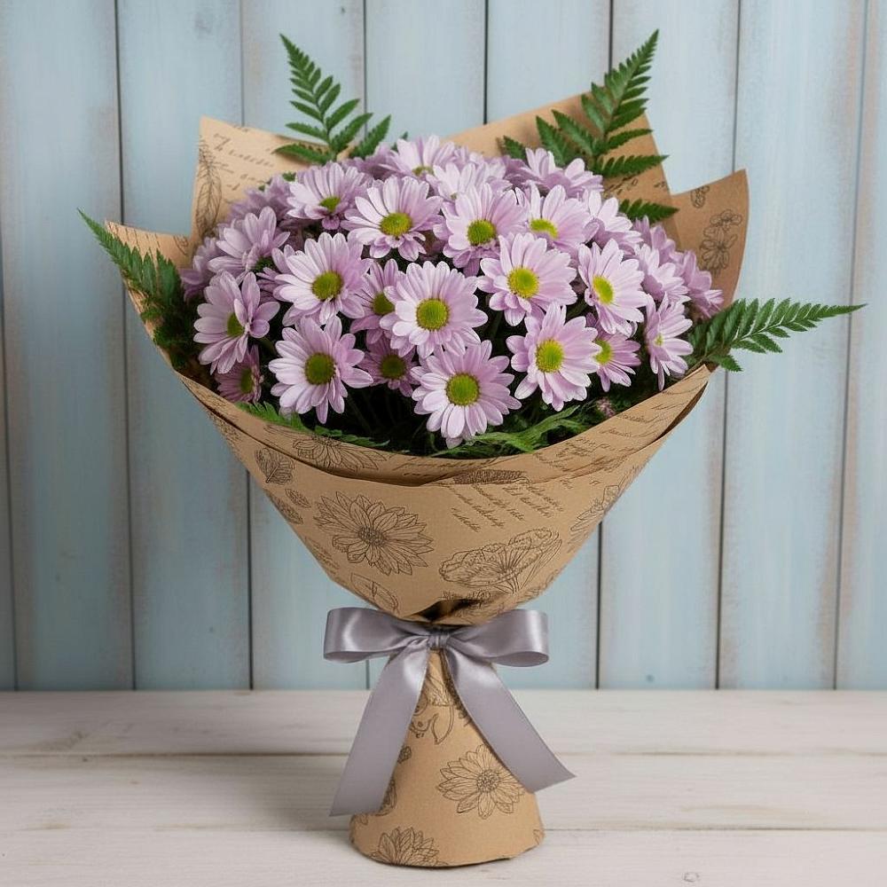 Букет цветов из: Хризантемы в Староюрьево