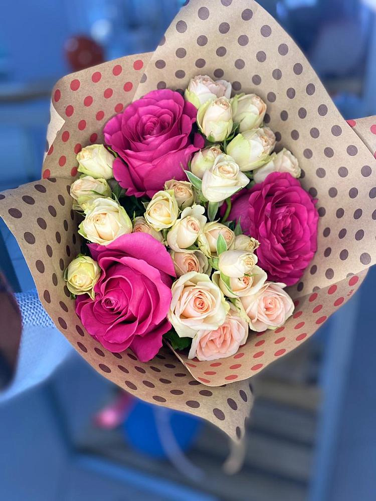 Букет цветов из: Розы в Староюрьево