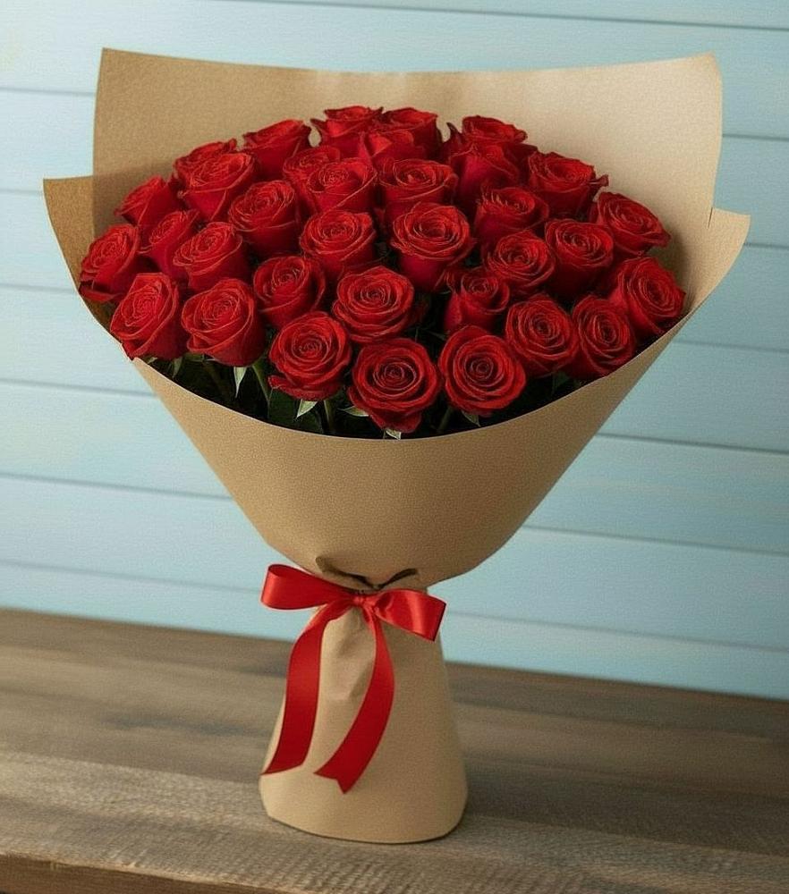 Букет Красные розы Милано в Староюрьево