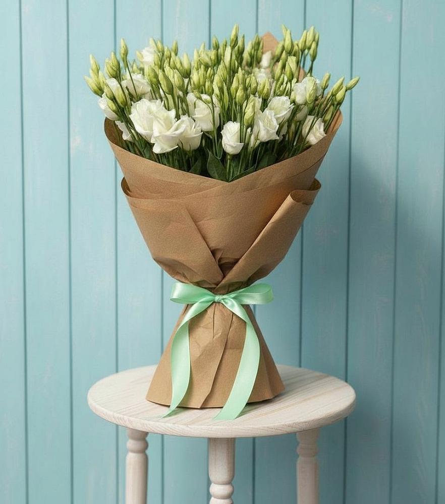 Букет цветов из: Лизиантусы в Староюрьево