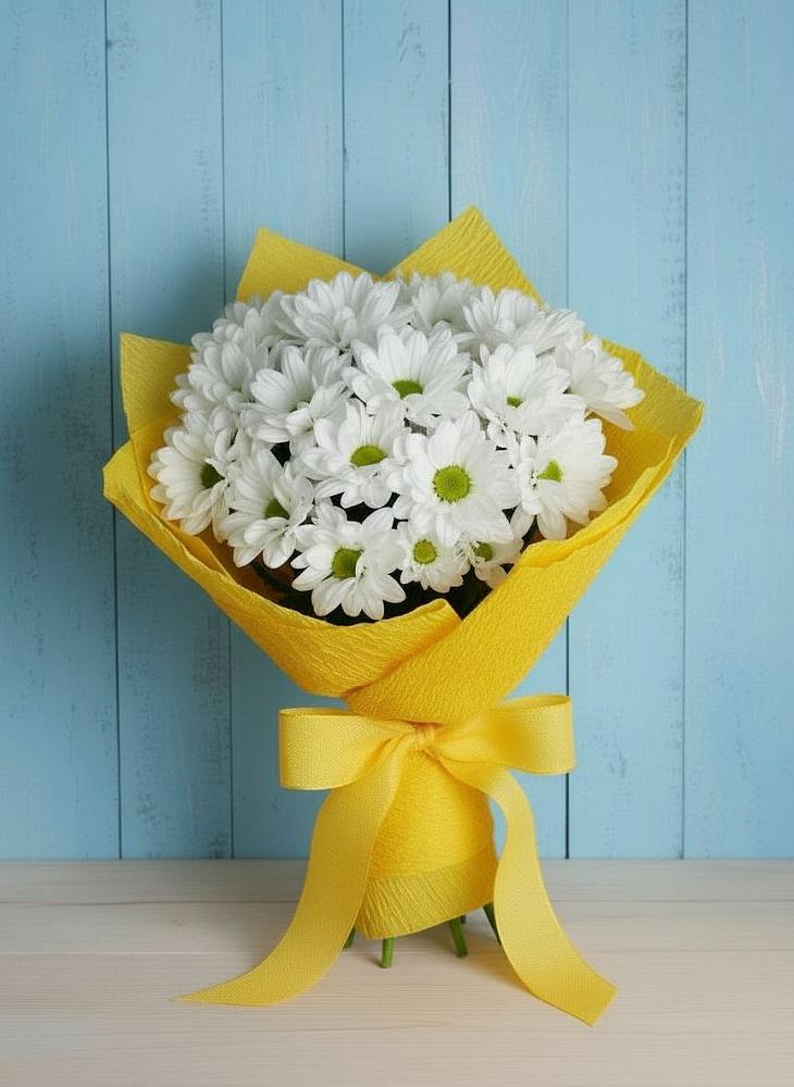 Букет цветов из: Хризантемы в Староюрьево