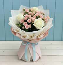 Букет цветов из:  Розы в Староюрьево