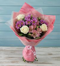 Букет цветов из:  Герберы в Староюрьево
