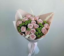 Букет цветов из:  Розы и Хризантемы в Староюрьево