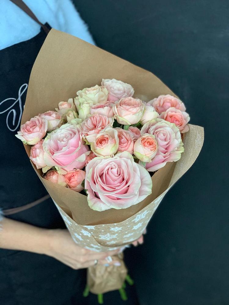 Букет цветов из: Хризантемы и Розы в Староюрьево