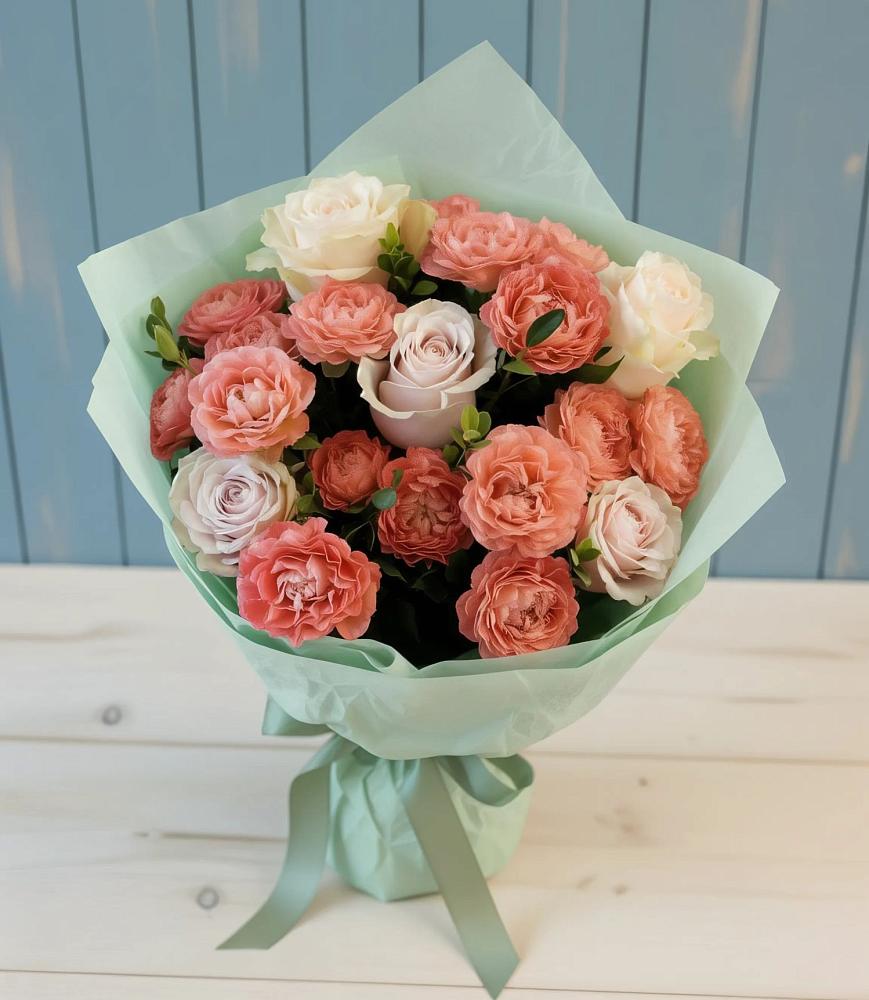 Букет цветов из: Розы в Староюрьево