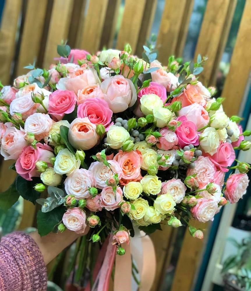 Букет цветов из: Розы в Староюрьево