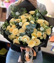 Букет цветов из:  Розы и Лизиантусы #REPLACE_PRED# Староюрьево
