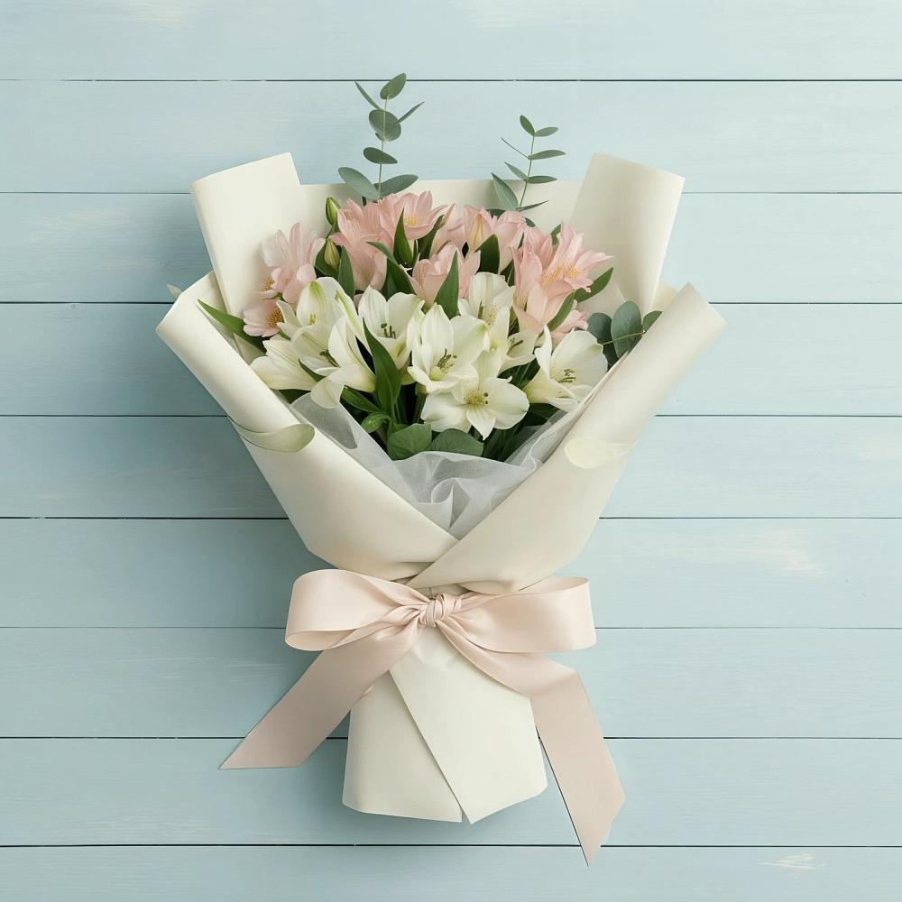 Букет цветов из: Альстромерии в Староюрьево