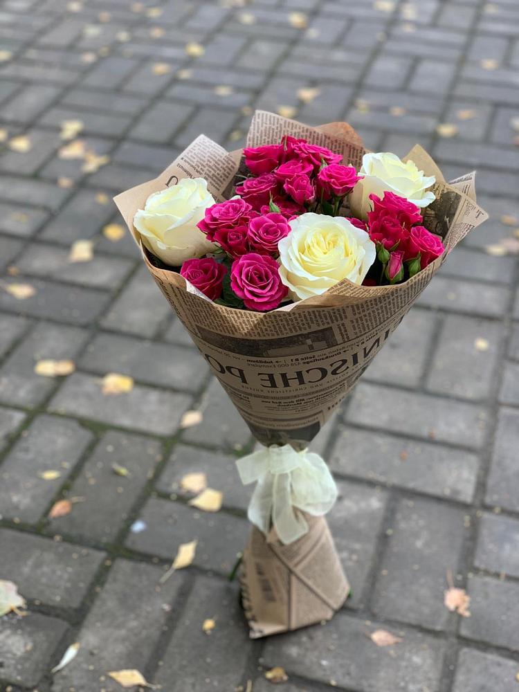 Букет цветов из: Розы в Староюрьево