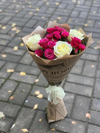 Букет цветов из: Розы в Староюрьево