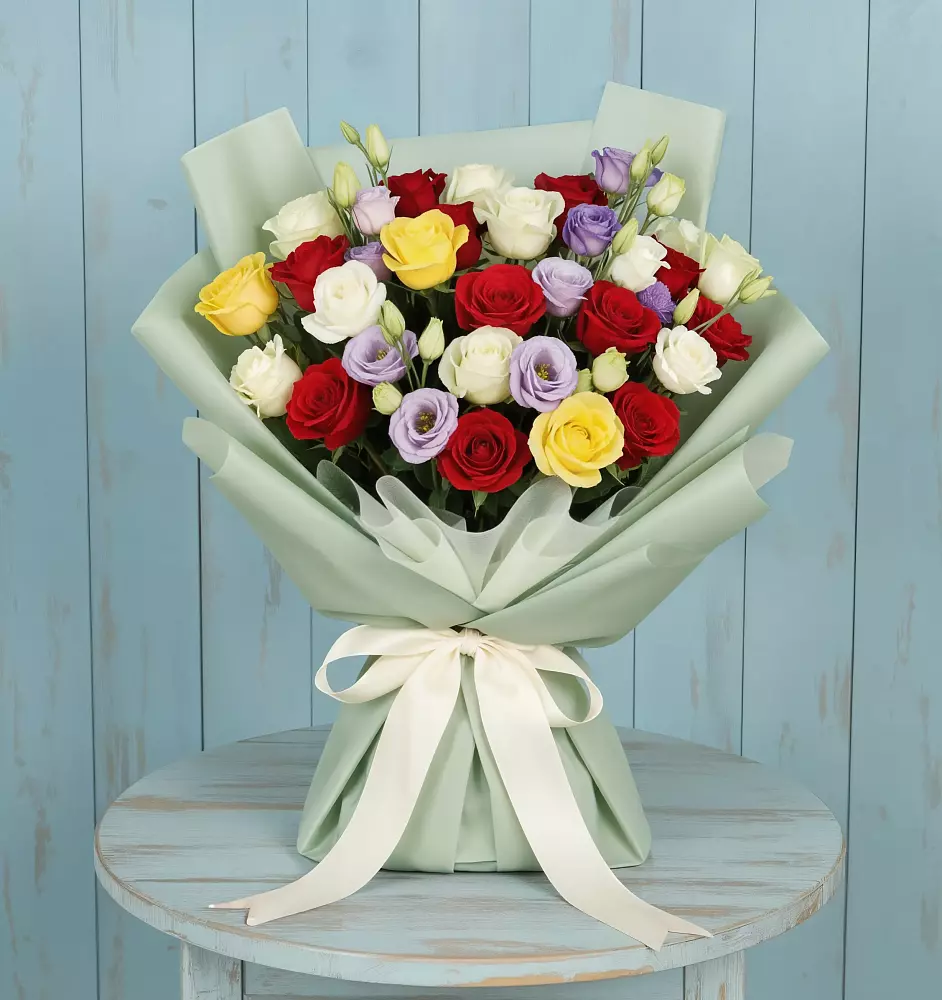 Букет цветов из: Розы в Староюрьево