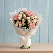 Букет цветов из:  Розы в Староюрьево