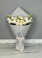 Букет цветов из:  Розы и Лизиантусы в Староюрьево